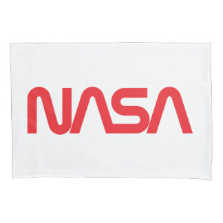 象徴的なNASAサーカロケット白色標準 枕カバー