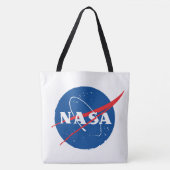象徴的なNASA AOPショルダートートバッグ(M/L) トートバッグ (正面)
