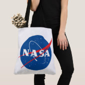 象徴的なNASA AOPショルダートートバッグ(M/L) トートバッグ (クローズアップ)