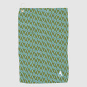 象徴的インターロック™ゴルフタオル ゴルフタオル (正面)