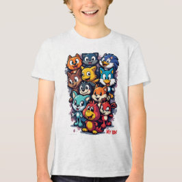 象徴的キャラクター トライブレンドＴシャツ