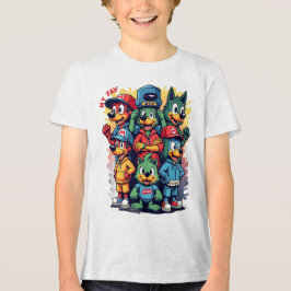 象徴的キャラクター トライブレンドＴシャツ