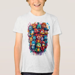 象徴的キャラクター トライブレンドＴシャツ