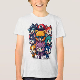 象徴的キャラクター トライブレンドＴシャツ