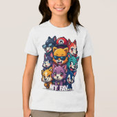 象徴的キャラクター トライブレンドＴシャツ (正面)