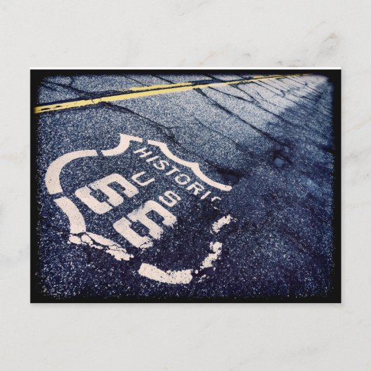 象徴的ルート66 ポストカード (正面)