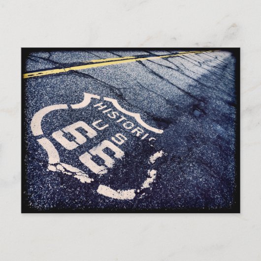 象徴的ルート66 ポストカード (正面)