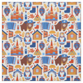 象徴的ロシアの画像 ファブリック (見本)