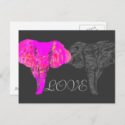 象愛 ポストカード (正面/裏面)