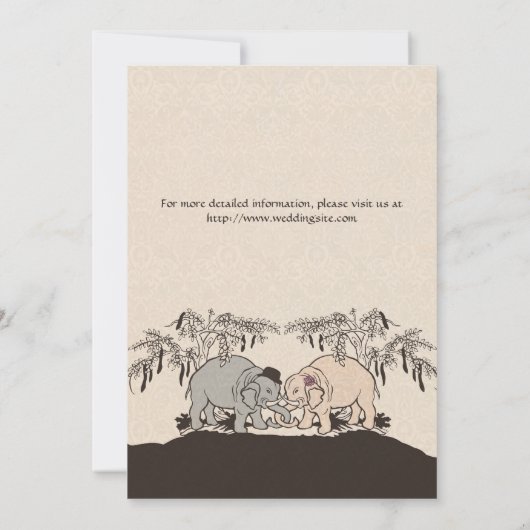 象愛 招待状 (裏面)