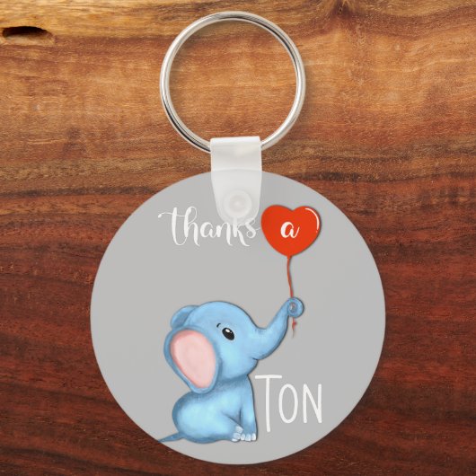 象感謝していの感謝祭 キーホルダー (正面)