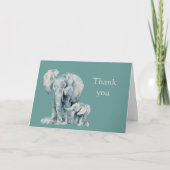 象感謝していの親で素晴らしある カード (正面)