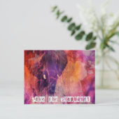 象救のデジタグランジルカラフルア ポストカード (スタンド正面)