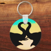 象救のハート キーホルダー (正面)