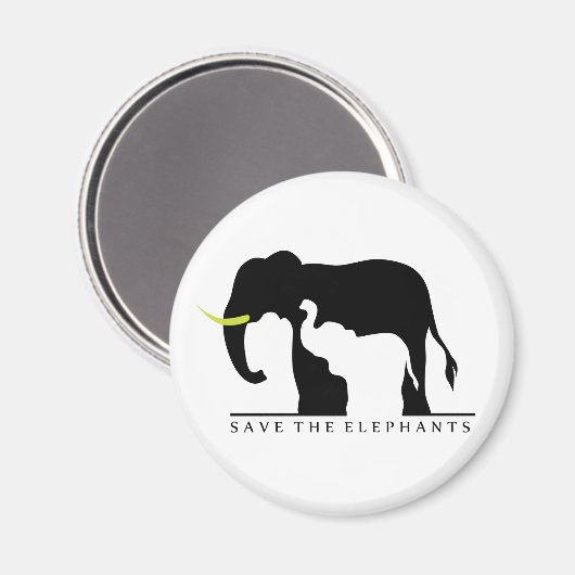 象救象(白) マグネット (正面/裏面)