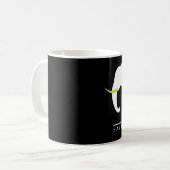 象救象(黒) コーヒーマグカップ (正面左)