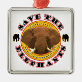象救 メタルオーナメント (正面)