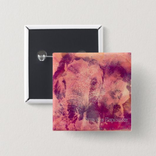 象救 缶バッジ (正面&裏面)