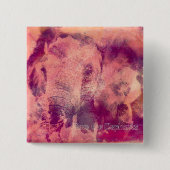 象救 缶バッジ (正面)