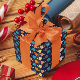 象数々の色の漫画 ラッピングペーパー