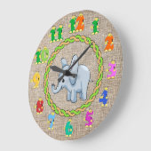 象時計 ラージ壁時計 (傾斜)