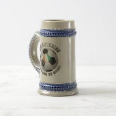 象牙海岸のサッカーのチャンピオン ビールジョッキ (正面左)