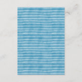 象男の赤ちゃんシャワーカード用ベビー帳 エンクロージャーカード (裏面)