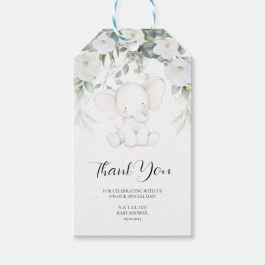 象男女兼用ありがとう ギフトタグ (正面)