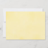 象男女兼用の赤ちゃん 招待状 (裏面)