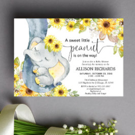 象男女兼用の赤ちゃん 招待状