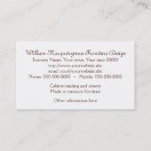 象眼の名刺 名刺 (裏面)