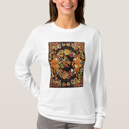 象眼箱、英語、c.1670 tシャツ (正面)