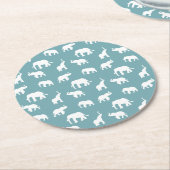 象紙コースター ラウンドペーパーコースター (アングル)