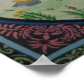 象絵を描のポスター ポスター (角)