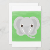 象絵画工芸 招待状 (正面/裏面)