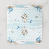 象航海のの赤ちゃんシャワー少年 プレイスカード (外部開封)