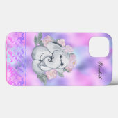 象花ホログラフィー Case-Mate iPhoneケース (裏面 (横))