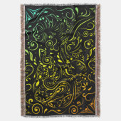 象華美の夏 スローブランケット (正面縦)