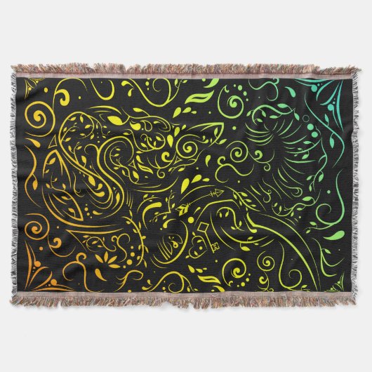 象華美の夏 スローブランケット (正面)