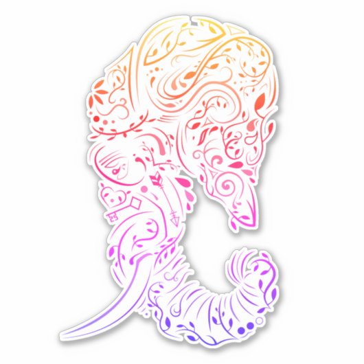 象華美 シール (正面)