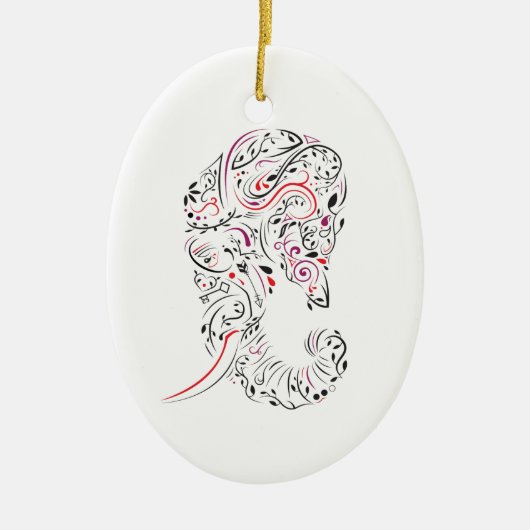 象華美 セラミックオーナメント (正面)