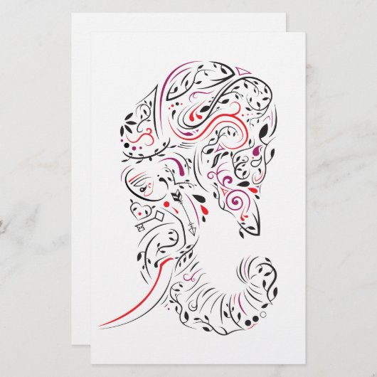 象華美 便箋 (正面/裏面)