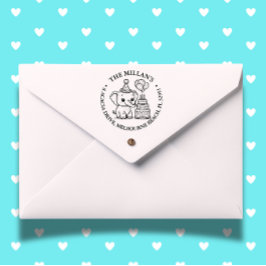 象誕生日テーマ セルフインキングスタンプ