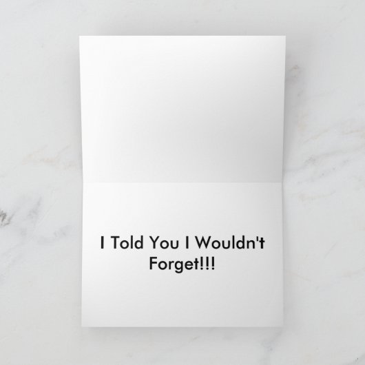 象誕生日 カード (内部)