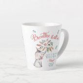 象賛美とトンボ カフェラテマグ (右アングル)