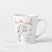 象賛美とトンボ カフェラテマグ (右)