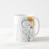 象賛美のコーヒーマグ コーヒーマグカップ (正面右)