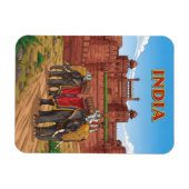 象運の騎兵 マグネット (横)