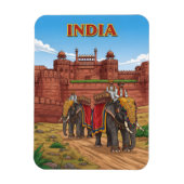 象運の騎兵 マグネット (縦)