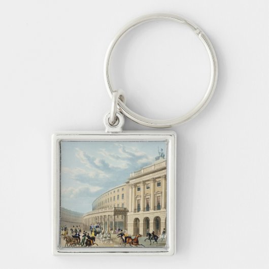 象限儀、Piccadilly Circuからの摂政の任にある通り、 キーホルダー (正面)